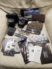 Olympus OM Series Accessory Lot Leather Case Manuals Brochures