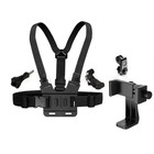 Chest Mount Harness Strap Phone Holder Action Camera POV for Mobile Phone EM..