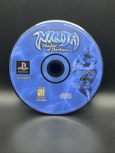Ninja: Shadow of Darkness (Sony PlayStation 1, 1998) Disc Only not tested 