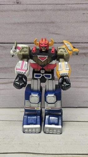 MEGAZORD 1998 Mighy Morphin Power Rangers 6"  Adjustable Vintage 1:12 Scale
