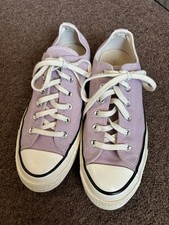 Converse All-Stars Unique Lilac Low Tops Size 5.5 EU 38