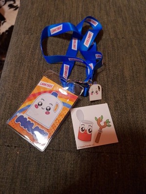 LankyBox Lanyard and sticker
