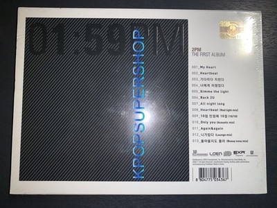 2PM 1st Album 01:59PM CD Photobook New Sealed Rare OOP The First