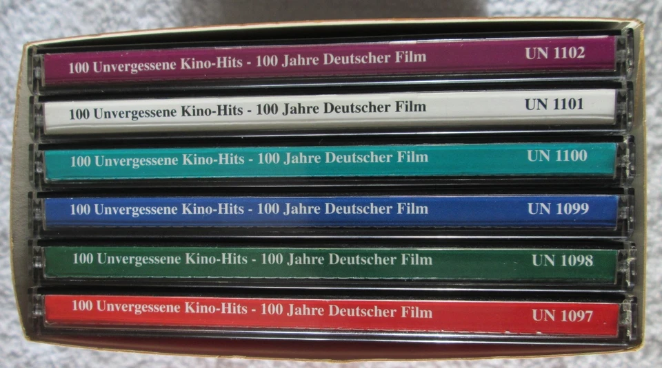 100 Unvergessene Kino-Hits - 100 Jahre Deutscher Film *6CD-Box Card Sleeve+HQCD* - Bild 4 von 4