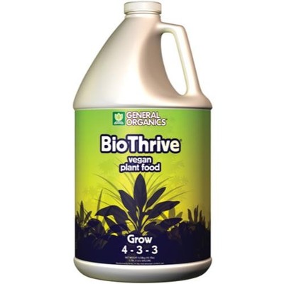 General Organics BioThrive Grow Gallon - organics bio thrive gh 128 oz gal