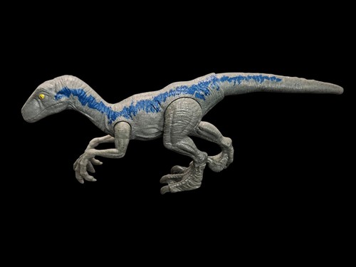 Jurassic World Attack Velociraptor Blue Action Figure 2017 - Picture 2 of 7