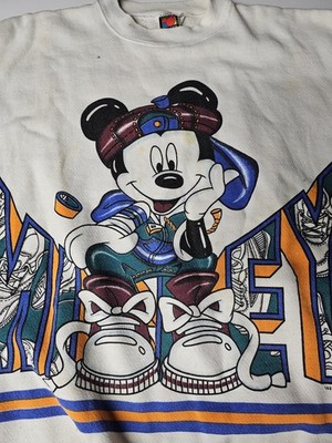 Vintage 90s Mickey Unlimited  Sweatshirt Streetwear Disney Mens Sz XL USA Staind