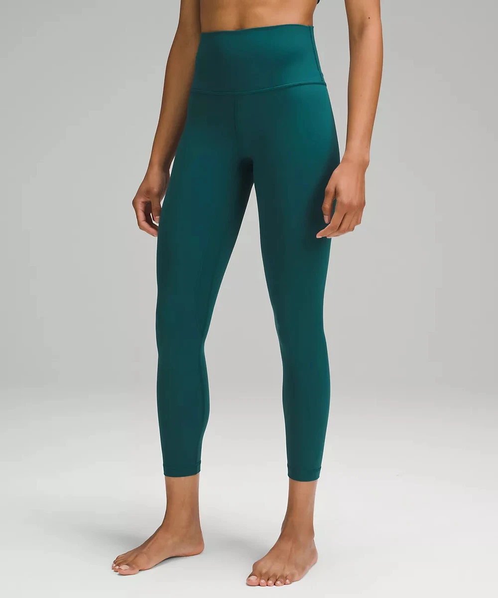 Lululemon Align Yoga Pants Storm Teal 25 High Rise Leggings