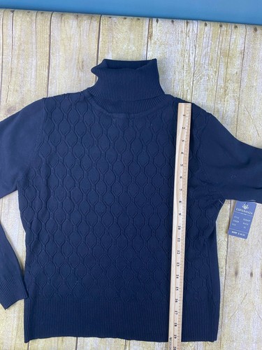 Esperanza New York Women's Black Knit Turtleneck Size Petite Small New - Picture 5 of 10
