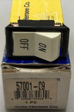 NEW GENUINE COLE HERSEE 57001-09 ROCKER SWITCH