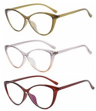 Women's Cat Eye Ultra Light Reading Glass 1.0 4.0 4.5 5.0 5.5 6.0 Customized