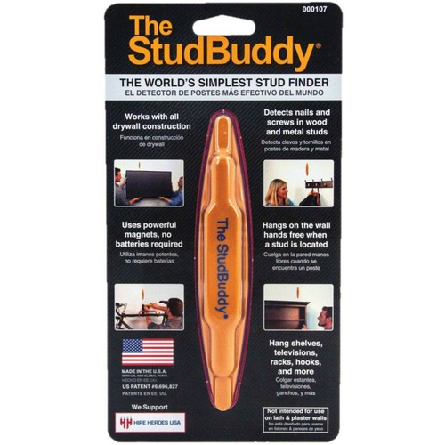 000107 The StudBuddy, The World's Simplest Stud Finder, 605594100107, USA MADE - Imagen 2 de 6