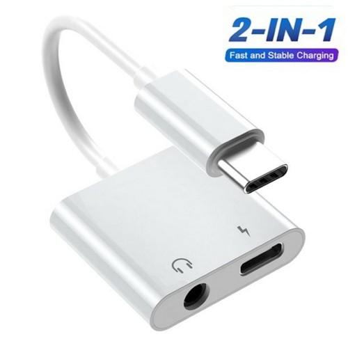 For Samsung S21 Ultra S20 Fe USB Type C to 3.5mm Headphone Earphone