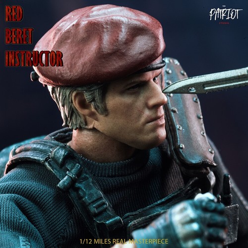 The Patriot Studio 1/12 Boina Roja Instructor Jack Krauser Hombre Figura de Acción Juguete - Imagen 6 de 19