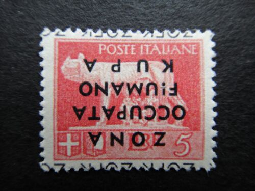 Germany Nazi 1941 Stamps MNH Italian Fiume &amp; Kupa Overprint WWII Third Reich Ger