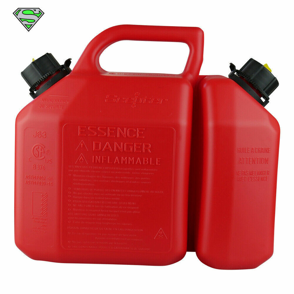 Scepter Fuel + Oil Jerry Can Combo (6L + 2.5L) eBay