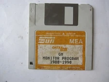 Sun Electric Corp. DATA LINK MEA FLOPPY DISK FOR 1988-90 GM MONITOR PROGRAM 