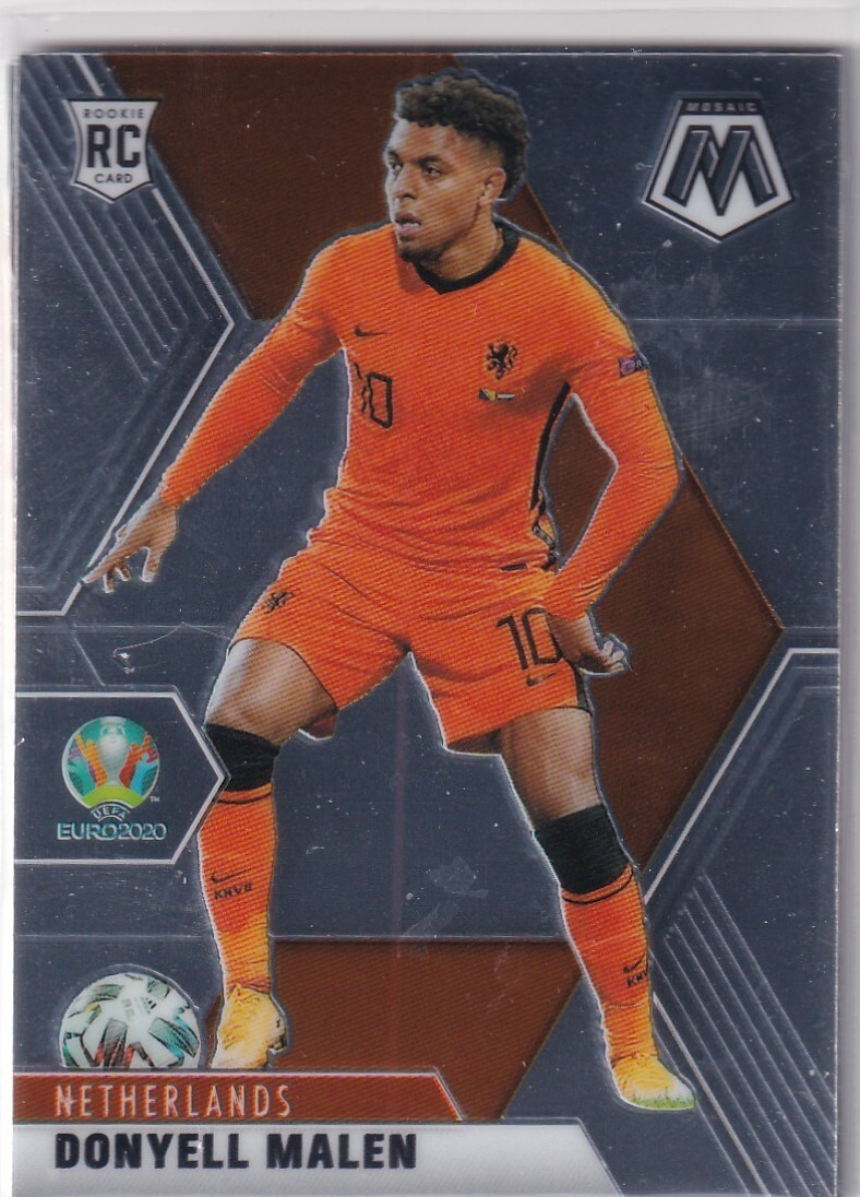Panini Mosaic Euro 2020 Card Rookie RC No. 142 Donyell Malen | eBay