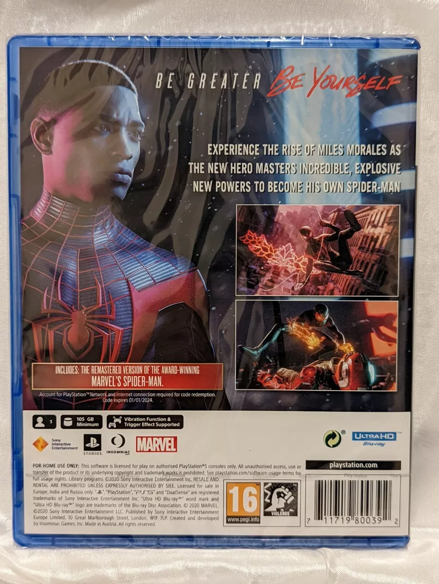 SPIDER-MAN MILES MORALES ULTIMATE EDITION