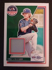 2022 Panini USA Baseball Luke Pappano JERSEY