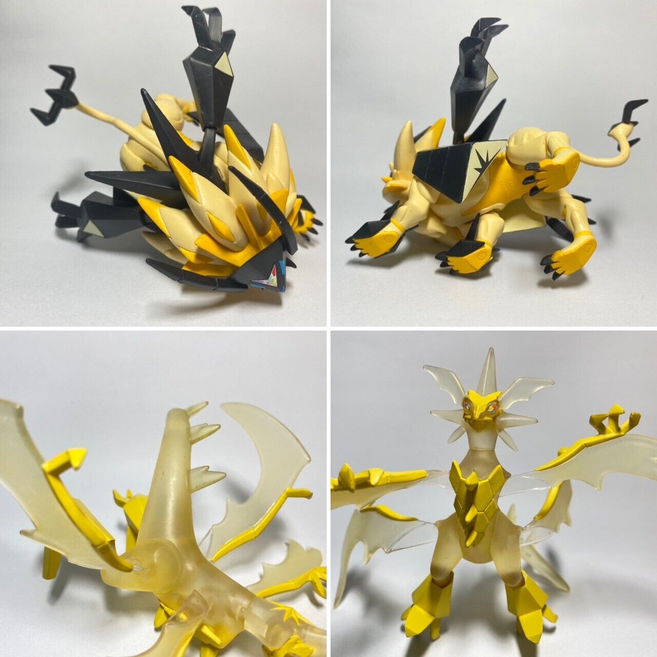 Solgaleo Lunala Necrozma Pokemon Get Collections Figure T-ARTS H08  1.1-1.4in