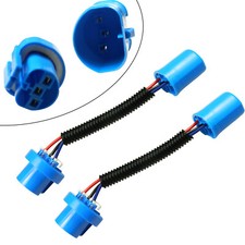 9004 9007 HB5 Male/Female Extension Wire Harness Connectors For DRL Headlights
