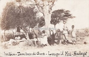  ERITREA  Territorio di Gura  Lungo il Mai Hadeg  1914 