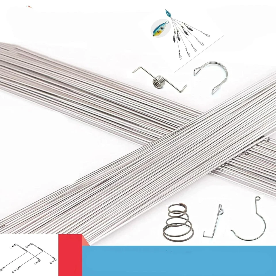 "Fio de mola de aço inoxidável fio rígido fio duro completo fio reto 0,8 1,0 1,2... - Imagem 4 de 4