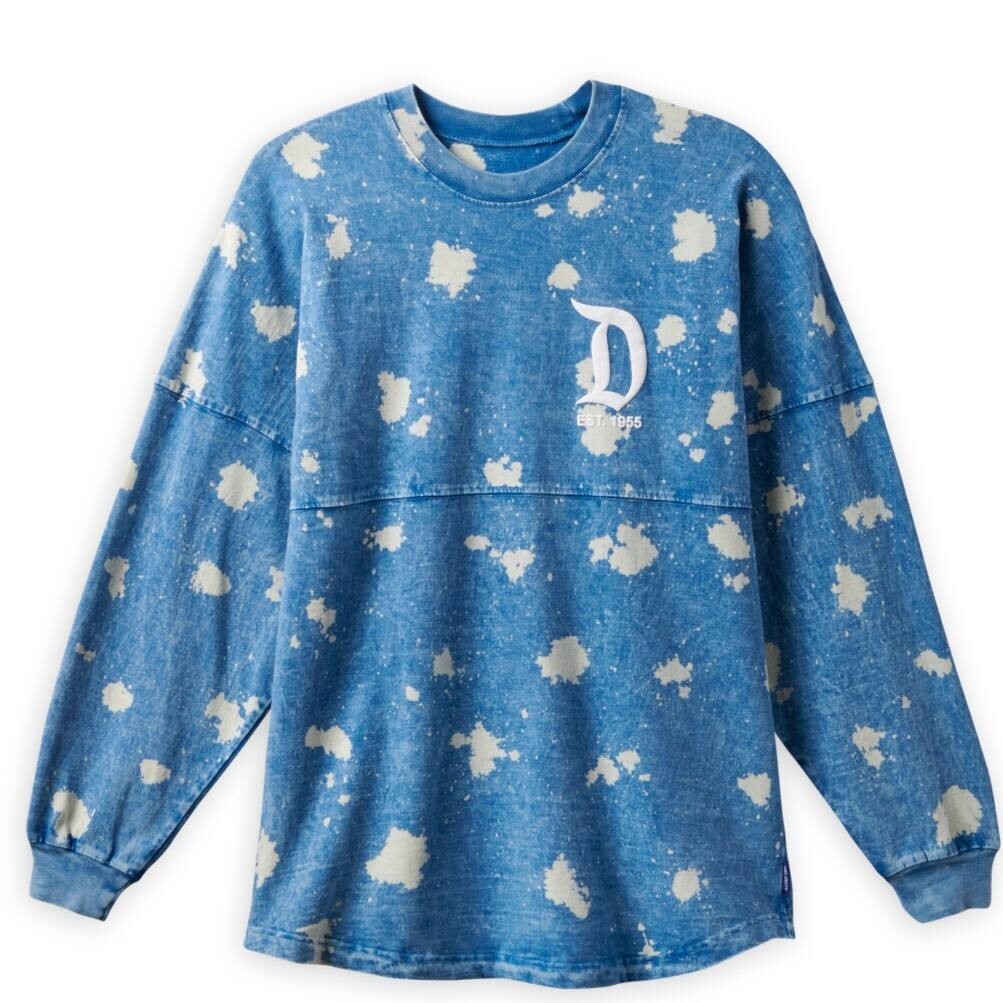 【希少】SPIRIT JERSEY Disney ケミカルデニム カラー ロンT 希少】SPIRIT JERSEY Disney ケミカルデニム カラー ロンT