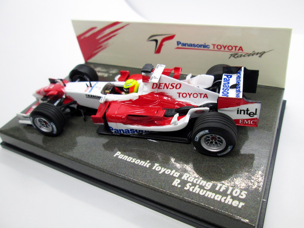 Schumacher Toyota Racing TF105 Diecast Car Race Model 1:43