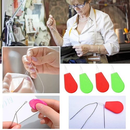 5-100X Needle Threader Threading Hand Threading Simple DIY Small Sewing Tools AU - Picture 3 of 18
