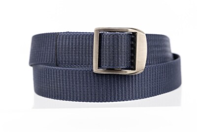 Dark Blue Nylon strong fabric belt size S/M UK