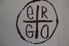 Ergo Apparel  Name Brand Logo Classic Style New Soft Blue T Shirt 2XL