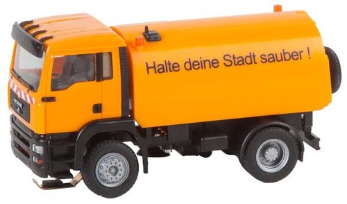 Faller Car System 161482 camión MAN TGA barredora de carreteras (HERPA) 1:87 H0 | Zustand: Neu