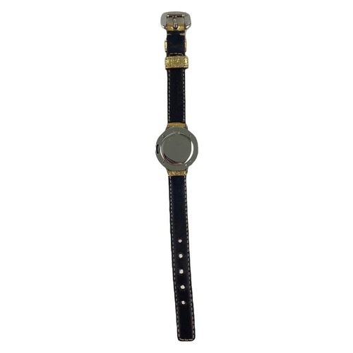Prada quartz wristwatch with round silver metal dial case box rare unisex adult - 第 6/8 張圖片