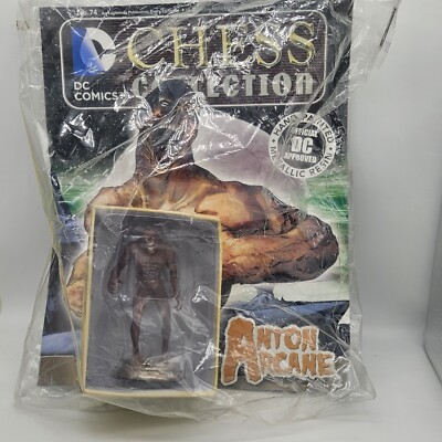 Eaglemoss DC Comics Chess Collection #74 Anton Arcane Black Pawn Figure Sealed