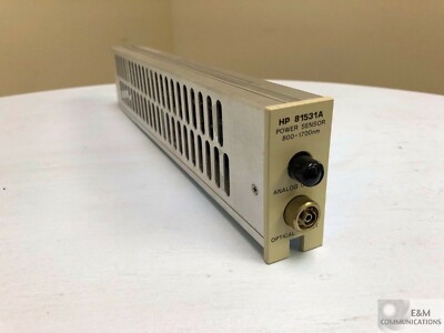 HP AGILENT 81531A OPTICAL POWER SENSOR 800-1700nm MODULE 