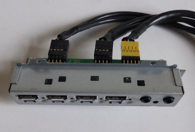 Front IO Blende Panel Fujitsu Esprimo P700 P710 P920 USB Audio S26361-D2915-A21