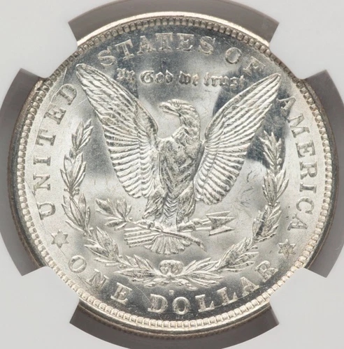 1921d NGC MS-62 Morgan SILVER DOLLAR