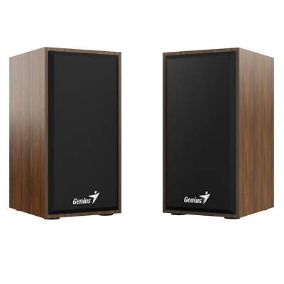 GENIUS MULTIMEDIA WOODEN USB SPEAKERS BROWN SP-HF180 | eBay GENIUS MULTIMEDIA WOODEN USB SPEAKERS BROWN SP-HF180 | eBay