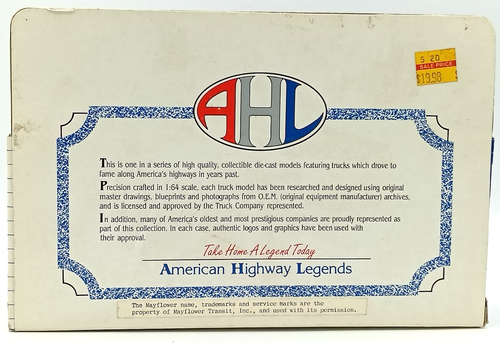 American Highway Legends AHL Aero Mayflower Transit Diecast Model L52102 1/64 b - Picture 5 of 6