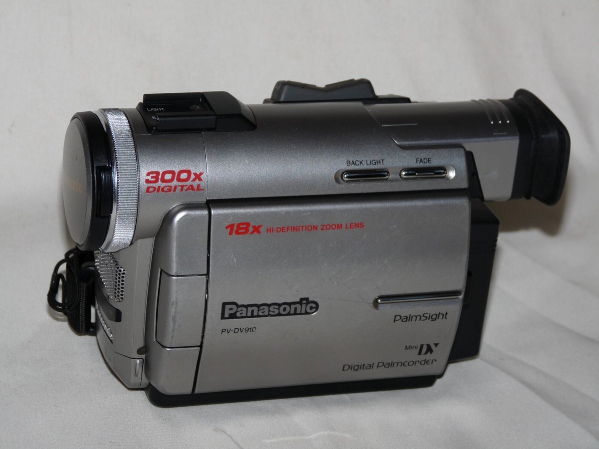 ENGLISH】 PV-DV910 MiniDV Panasonic 410 【公式通販】