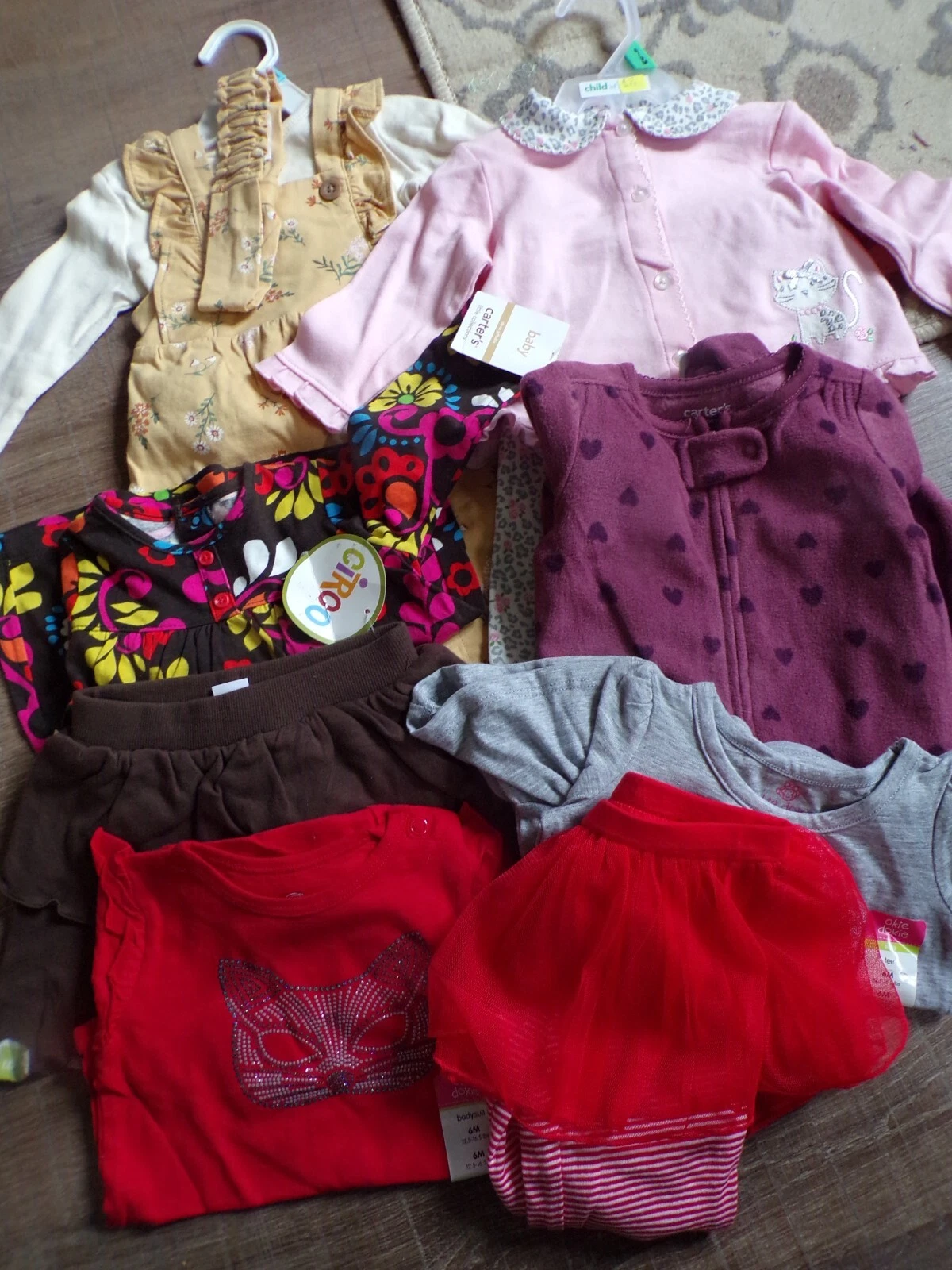 Infant Girls Size 6 Months Beautiful Mixed Lot of Spring Clothes-NWT