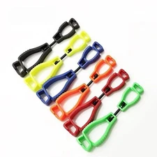 5PC Safety Glove Clip Holder Asst. Color Hanger Labor Work Clamp Grabber Catcher