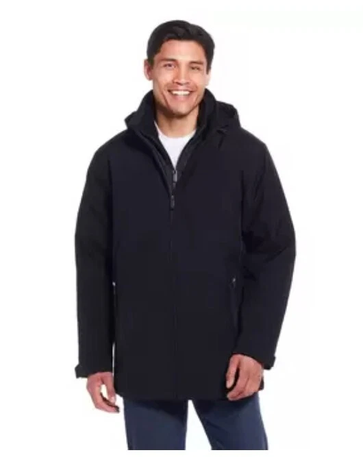 Weatherproof Mens Stretch Tech Jacket Im Black Large New