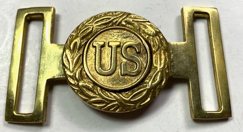 CIVIL WAR US UNION OFFICER BELT BUCKLE