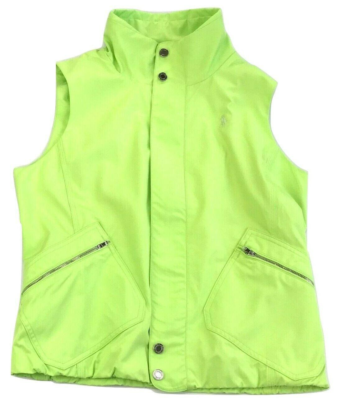 Ralph Lauren Green Gilet Body Warmer Ladies Womens Golf Huntington RRP £285