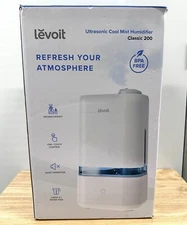 NEW Levoit Ultrasonic Cool Mist Humidifier Classic 200 Aromatherapy Quiet Blue
