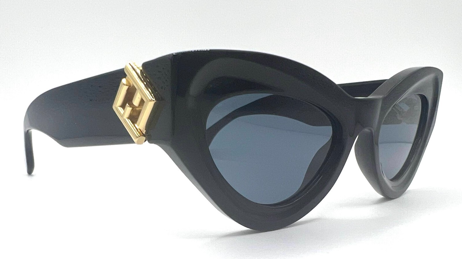FENDI FE40146I Black Sunglasses 52-20-140 Rx Ready Optical Frame