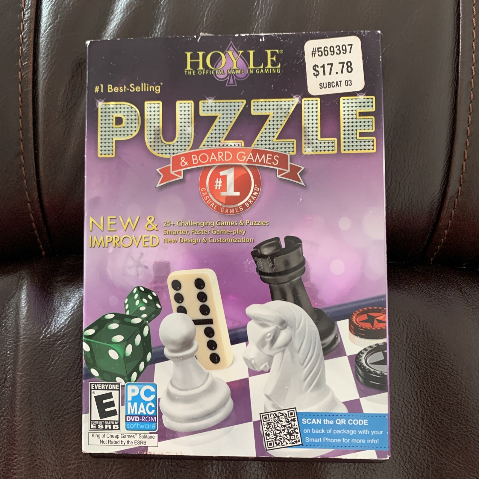 Encore Software Hoyle Puzzle Board Games 2012 AMR Encore Software DVD-ROM  Used 705381278405 | eBay